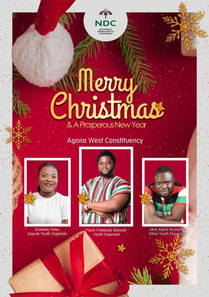 6B9BE08B-F59A-427E-AAEF-828BC9665957-723x1024 Agona West NDC Youth Wing Extends Festive Greetings to Comrades and Supporters